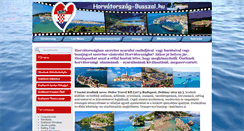 Desktop Screenshot of horvatorszag-busszal.hu